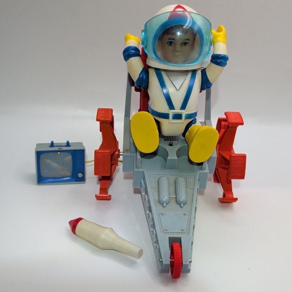 Vintage Eldon Billy Blastoff Spaceman With Accessories, 1968
